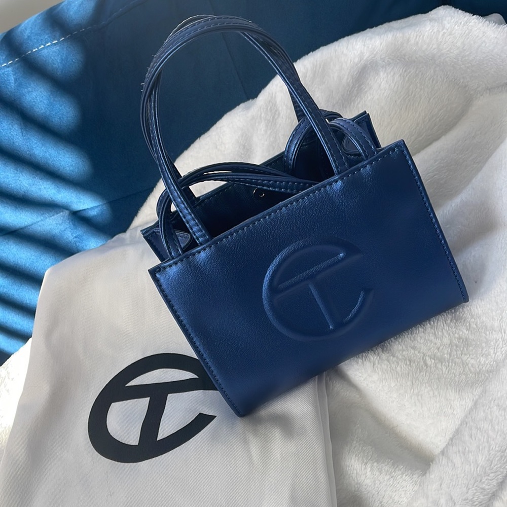 Telfar small cobalt